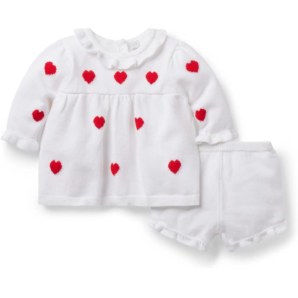 Janie and Jack ❤️ Heart Sweater Set ❤️